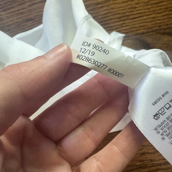 Express White Work-Ready Blouse - Picture 3 of 5